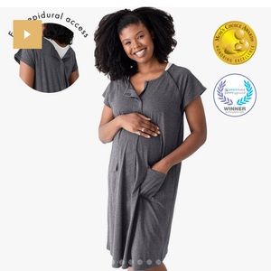 Kindred Bravely delivery gown, S/M/L, grey